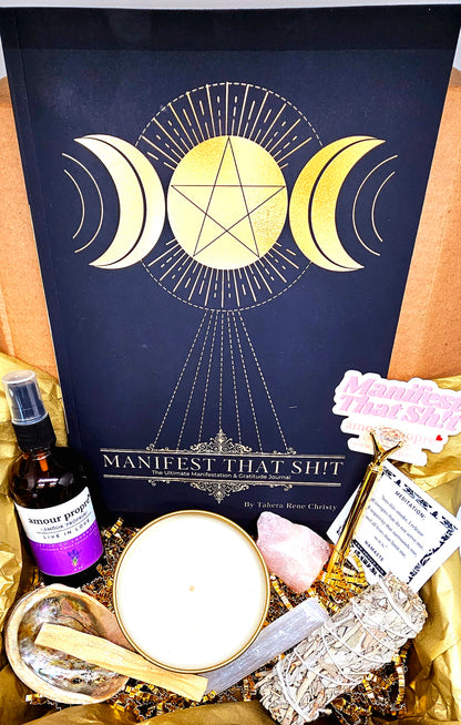 Manifest That Sh!t: Manifestation and Gratitude Journal By Tahera Rene Christy