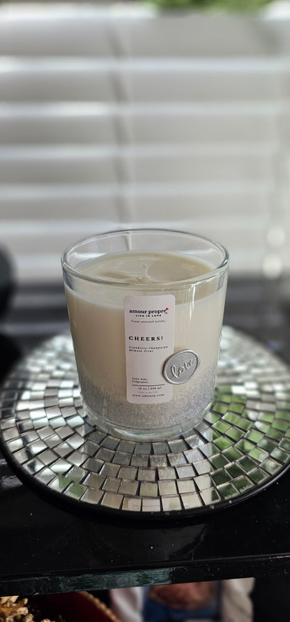 Cheers! Handpoured Luxury Soy Candle