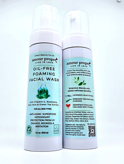 Oil-Free Foaming Facial Wash