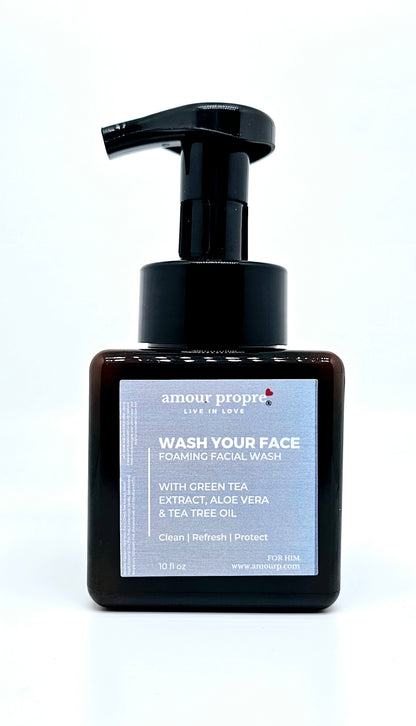 Wash Your Ass Men's Foaming Face & Body Cleanser Deep Cleansing Foaming Face Wash for Men Wash Your Ass Refreshing & Hydrating Men's Face Wash Gentle Yet Powerful Men's Foaming Facial Cleanser Men’s Skincare – Wash Your Ass Foaming Face Wash Natural Foami