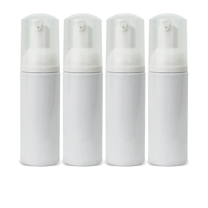 Refillable Foaming Bottles, 6.5 oz White, 8"x2"