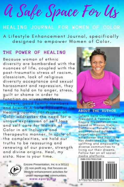 A Safe Space For Us: Healing Journal For Women Of Color