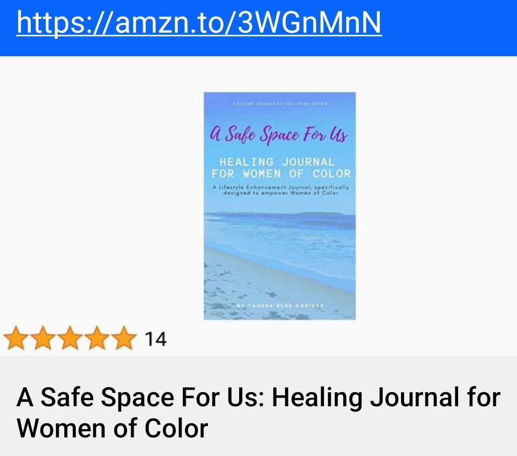 A Safe Space For Us: Healing Journal For Women Of Color