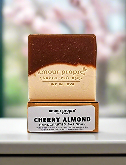 Cherry Almond Handcrafted Soap Bar Soap