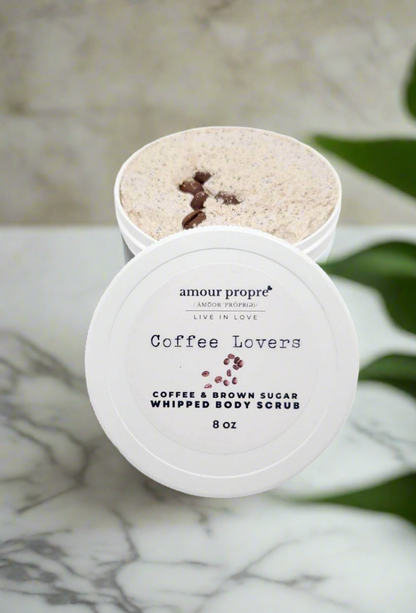 For Coffee Lovers Only! - Coffee & Brown Sugar Whipped Body Scrub - 8 oz