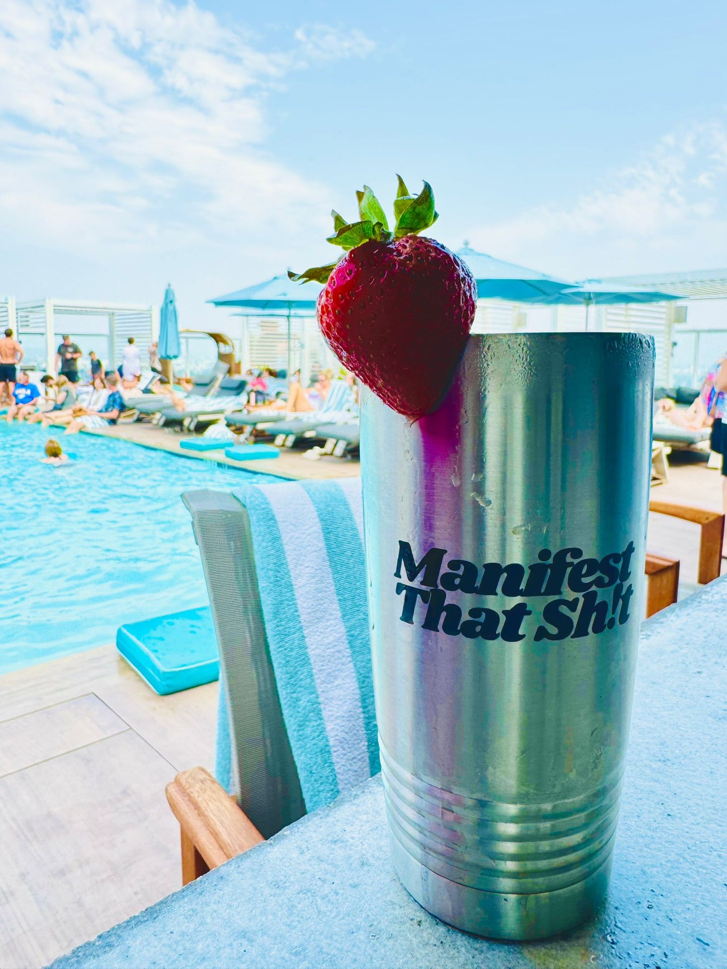 Manifest That Sh!t Stainless Steel Tumbler