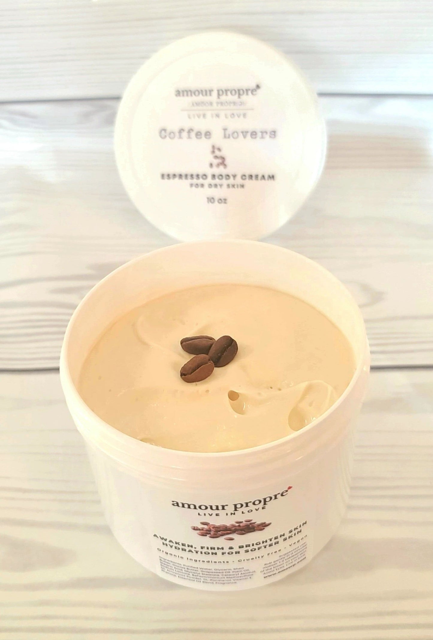 Coffee Lovers - Espresso Body Cream | 10 oz | Smells amazing | Excellent For Dry Skin | Unisex Gift